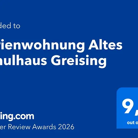 Appartement Altes Schulhaus Greising Deggendorf
